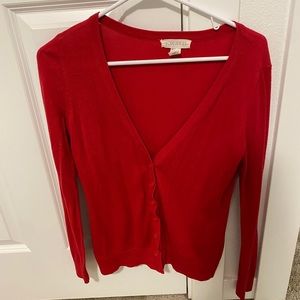 Red cardigan, in Great condition
